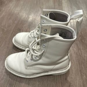 Dr.Martens leather boots for women